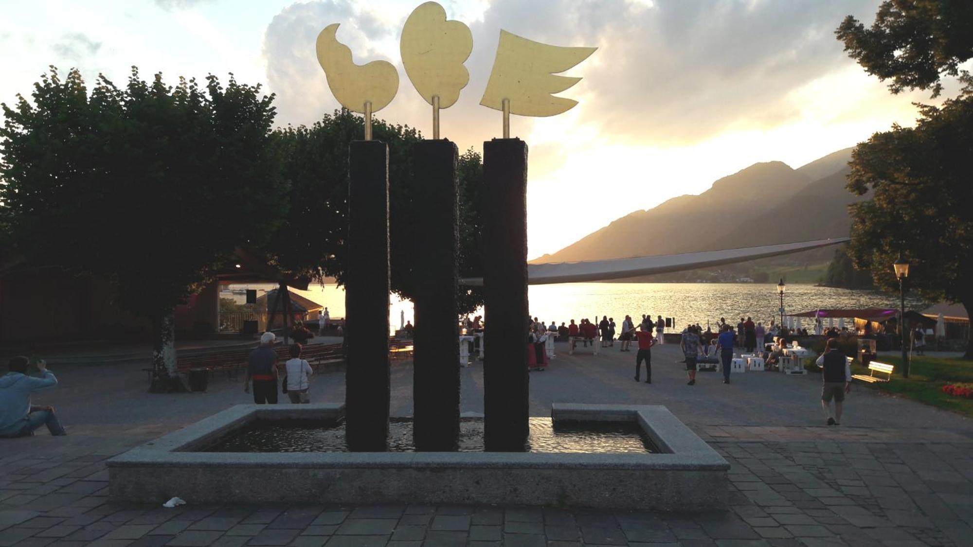 Abis Ferienwohnung Salzkammergut Strobl Bagian luar foto